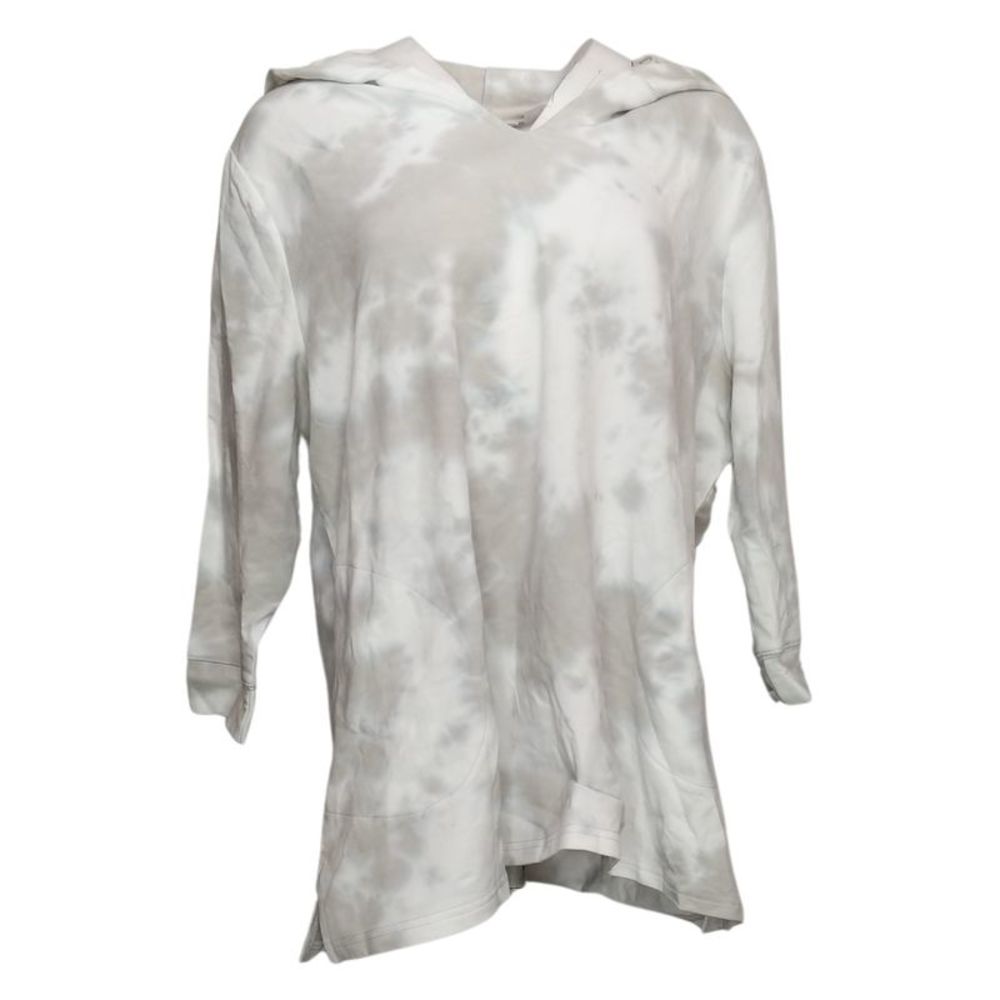 Belle Beach By Kim Gravel Women's Sz XL 3/4-Sleeve Hoodie Gray A396176